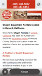 Mobile Screenshot of chapinrentals.com